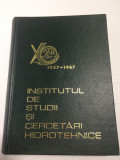 Institutul de studii si cercetari hidrotehnice 1957-1967