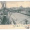 3867 - CONSTANTA, Harbor, ship, railway - old postcard - used - 1904