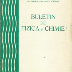 AMS* - BULETIN DE FIZICA SI CHIMIE ANUL 1978, VOL. II