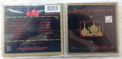 CD ORIGINAL: RAVI SHANKAR - INSIDE THE KREMLIN (Private Music Inc., 1989) foto