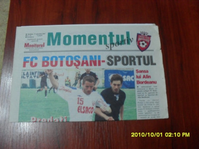 program FC Botosani - Sportul Stud. foto