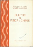 AMS* - BULETIN DE FIZICA SI CHIMIE ANUL 1981, VOL. V