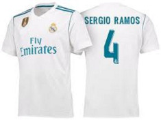 Tricou fotbal REAL MADRID,model 2018 SERGIO RAMOS 4 foto