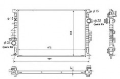 Radiator Racire Motor 43077 foto