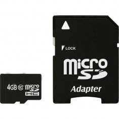 Card memorie microsd 4Gb + adaptor SD foto