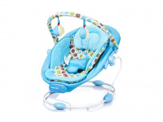 Balansoar muzical copii Baby Mix LCP BR245 007 Blue foto