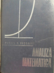 Analiza Matematica - Marcel N. Rosculet ,399935 foto