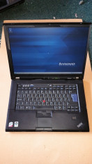 Laptop Lenovo T61 15.4&amp;quot; Intel Core 2 Duo 2.5 GHz, 2 GB RAM, 250 GB HDD + geanta foto