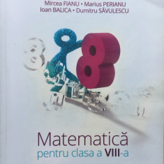 MATEMATICA PENTRU CLASA A VIIII-A - CLUBUL MATEMATICIENILOR (VOL. II) - Fianu