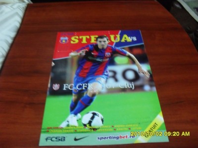 program Steaua - CFR Cluj foto