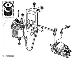 Filtru Motorina D1304/Slz. 1.9D 35629 foto