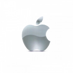 Sticker pentru Apple Macbook cu Logo Apple Gri foto