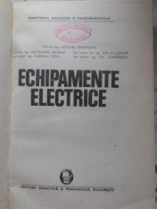 Echipamente Electrice - N.gheorghiu, Al.selischi, I.n.chiuta, G.dedu, Gh.c,399917 foto