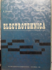 Electrotehnica - E. Simion, T. Maghiar ,399909 foto