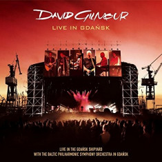 DAVID GILMOUR - LIVE IN GDANSK, 2008, 2 DVD + 2 CD