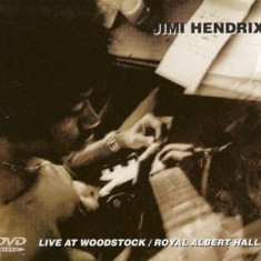 JIMI HENDRIX - LIVE AT WOODSTOCK & ROYAL ALBERT HALL, 2 DVD