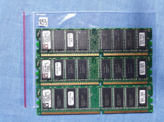 KINGSTON 3x1Gb ddr1 rami PC 2.6V ktm-m50 Perfect fuctionali (R53) foto