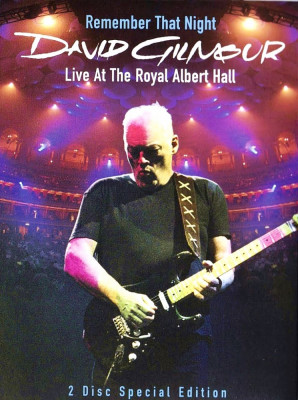 DAVID GILMOUR - REMEMBER THAT NIGHT, 2007, 1 DVD + 1 CD foto