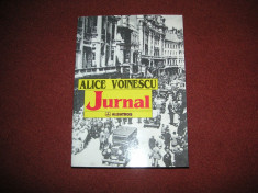 Jurnal - Alice Voinescu foto