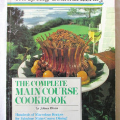 "THE COMPLETE MAIN COURSE COOKBOOK", J. Blinn. Retete culinare in lb. engleza