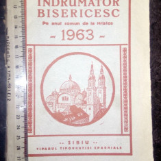 CARTE VECHE - INDRUMAR BISERICESC - 1963 , SIBIU