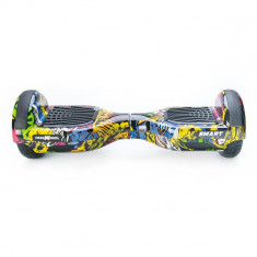 Scooter electric (hoverboard) Freewheel SMART - Graffiti Galben SmartPRO Technology foto