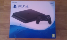 Vand Consola Sony PlayStation 4, HDD 500 GB (Neagra) Jet Black foto