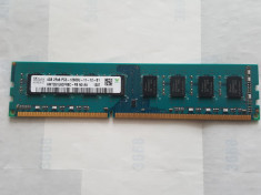 4 GB HYNIX DDR3 PC3-12800 1600MHz , Memorie PC Desktop foto