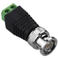 Conector BNC prindere surub pentru camere supraveghere foto