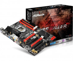 Placa de baza ASROCK Socket LGA1150, B85 KILLER, Intel B85, 4*DDR3 1600/1333/1066, VGA/DVI/HDMI, 1*PCIEx3.0, 1*PCIEx2.0, 2*PCIEx1, 3*PCI, bulk foto