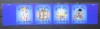 ALAND 2002 - CRACIUN, serie timbre autoadezive MNH, K139, Nestampilat