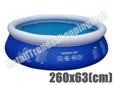 Piscina Gonflabila Familie Copii Relaxare Rotunda 240 x 63 cm NOUA foto