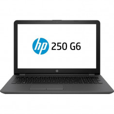 Laptop HP 250 G6 15.6 inch HD Intel Celeron N3060 4GB DDR3 128GB SSD Dark Ash Silver foto