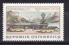 AUSTRIA 1964 - ZIUA MARCII POSTALE, timbru MNH, R3