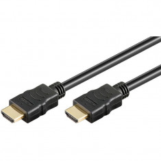 Cablu Goobay v1.4 HDMI tata la HDMI tata cu ethernet 3m negru foto