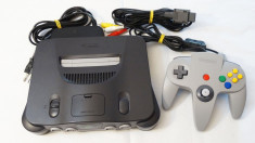 Consola Nintendo 64 N64 cu accesorii originale foto