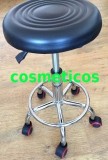 Scaun cosmetica / manichiura / pedichiura | Scaun rotund mobil | Scaun rotativ