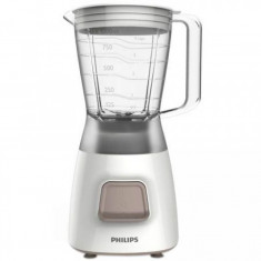 Blender Philips HR2052/00, putere 350 W, 1 viteza, 1.25 l, functie Pulse, alb foto