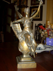 statueta bronz,nike-zeita vivctoriei foto