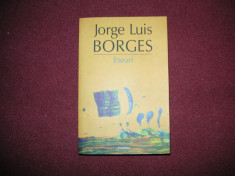 Jorge Luis Borges - Eseuri (coperti cartonate) foto