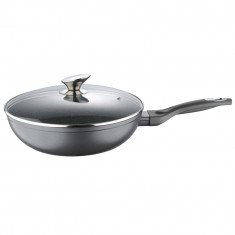 Tigaie wok cu capac Granit Line Blaumann 28 cm BL 1548N foto