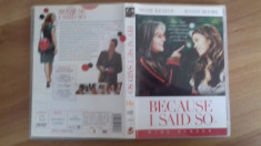 Because i said so ? DVD [A] foto