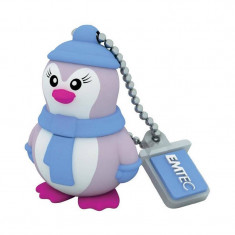 Memorie USB Emtec Marine Miss Penguin 8GB USB 2.0 foto