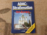 ADAC Strassenatlas Ost Europa de est ghid harta harti auto calatorie turism 1993, Alta editura