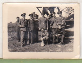 Bnk foto - Ofiteri de aviatie - anii `40, Alb-Negru, Romania 1900 - 1950, Militar