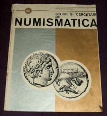 Studii si cercetari de numismatica vol. VIII / 1984, arheologie, monede vechi foto