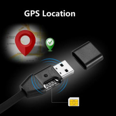 Cablu USB cu microfon GSM spion si localizare GPS - activare vocala NOU!!! foto