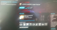 Cont Steam cu The Witcher 2 si Lego Marvel Super Heroes foto