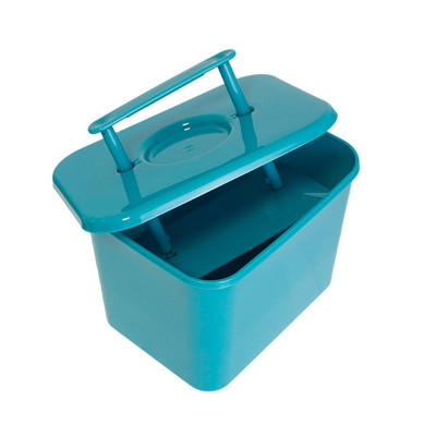cutie din plastic pentru sterilizare instrumentar, cutie sterilizator 1.3 litri foto