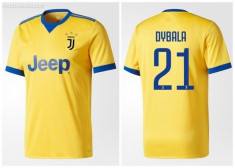 Tricou JUVENTUS model nou 2018 AWAY , 21 DYBALA foto